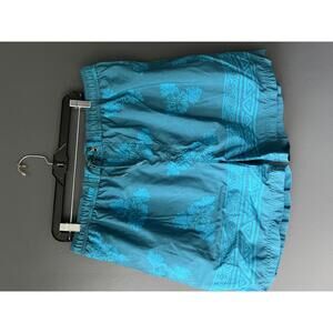 Men's Sand N Sun Teal Floral Swim Shorts